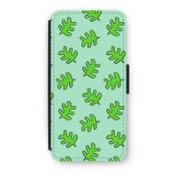 Groene blaadjes: iPhone SE 2020 Flip Hoesje