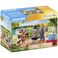 Playmobil Family Fun Gemeenschappelijke barbecue 71427 - thumbnail