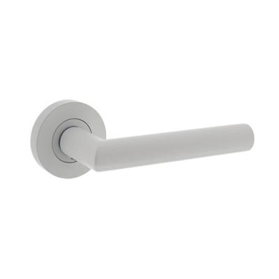 Intersteel Strakke deurklinkBastian rond rozet wit - 0027.169302