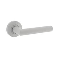 Intersteel Strakke deurklinkBastian rond rozet wit - 0027.169302 Intersteel Strakke deurklinkBastian rond rozet wit - 0027.169302