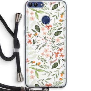 Sweet little flowers: Huawei P Smart (2018) Transparant Hoesje met koord