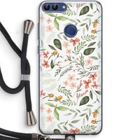 Sweet little flowers: Huawei P Smart (2018) Transparant Hoesje met koord