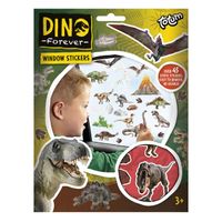 Totum dino forever - raamstickers Totum dino forever - raamstickers