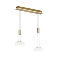 Paul Neuhaus 2-lichts hanglampQ-Etienne messing - 2076-60