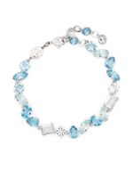 Swarovski bracelet Gema serti de cristaux - Bleu - thumbnail