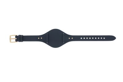 Horlogeband Fossil ES3838 / ORIGINAL BOYFRIEND Onderliggend Leder Blauw 18mm