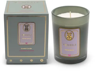 Vondels geurkaars winter spice cinnamon & lemon