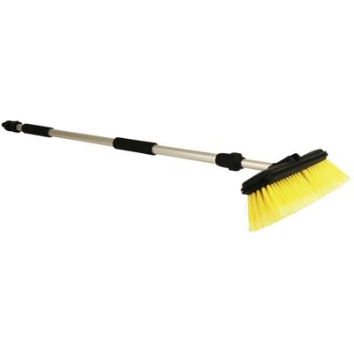 Uitschuifbare Wasborstel - 110 tot 160 cm - universele aansluiting waterslang