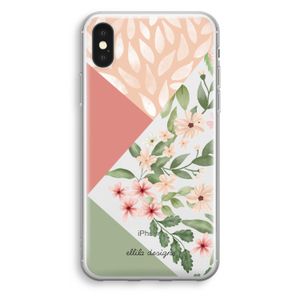 Sweet heaven geometrics: iPhone XS Transparant Hoesje