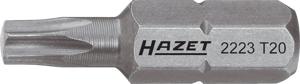 HAZET Bit 2223-T27 · 1/4 inch (6,3 mm) zeskant massief · Binnen-TORX®-profiel · SW T27