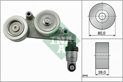 Vibratiedemper, Poly V-riem 534041510