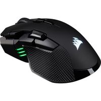 Corsair IRONCLAW RGB muis Gamen Rechtshandig RF Wireless + Bluetooth + USB Type-A Optisch 18000 DPI - thumbnail