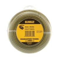 DeWALT DT20651 Grastrimmerdraad 2mm x 68.8m DeWALT DT20651 Grastrimmerdraad 2mm x 68.8m