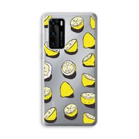 When Life Gives You Lemons...: Huawei P40 Transparant Hoesje
