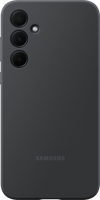 Samsung Galaxy A35 Siliconen Back Cover Zwart - thumbnail