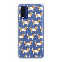 Doggy: Xiaomi Redmi 9T Transparant Hoesje