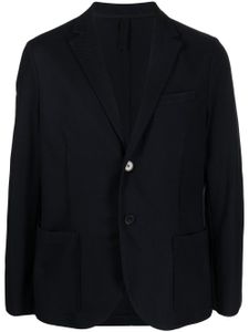 Harris Wharf London blazer boutonné à revers crantés - Bleu