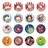 Naruto Mega Cat Project Nyaruto! Enamel Pins 5 cm Assortment (16)