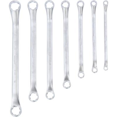 KS Tools 517.1555 517.1555 Dubbele ringsleutel Sleutelbreedte (metrisch) 6 - 19 mm