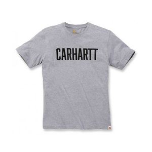 Carhartt Maddock Graphic Logo Heather Grey T-Shirt Heren