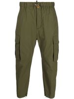 DSQUARED2 pantalon fuselé à lien de resserrage - Vert