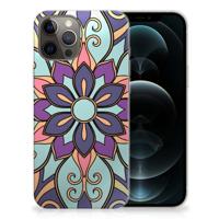 iPhone 12 Pro Max | TPU Case | Purple Flower