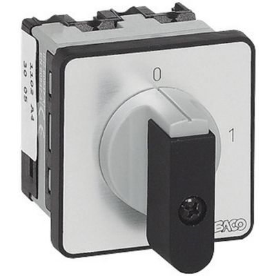 BACO NB02AQ1 Lastscheidingsschakelaar 16 A 1 x 90 ° Grijs, Zwart 1 stuk(s) Piece