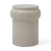 Jesper Home Ronde Bijzettafel 'Mihara' 40cm, kleur Dove Tile
