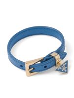 Prada Armband van saffiano leer - Blauw - thumbnail