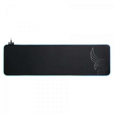 L33T Gaming 160406 Asar Bardagi XXL RGB Gaming mousepad, Fast surface. 920 x 294 x 3 mm, Black