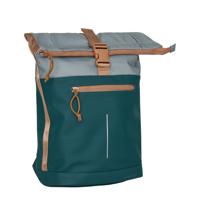 New rebels Ferron New York Rolltop Rugzak 16L Petrol