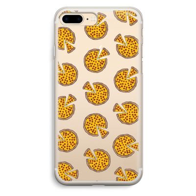You Had Me At Pizza: iPhone 7 Plus Transparant Hoesje