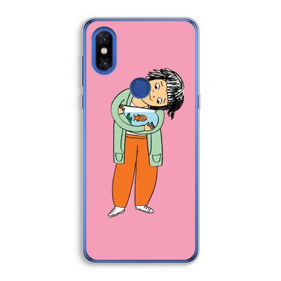 Visknuffel: Xiaomi Mi Mix 3 Transparant Hoesje