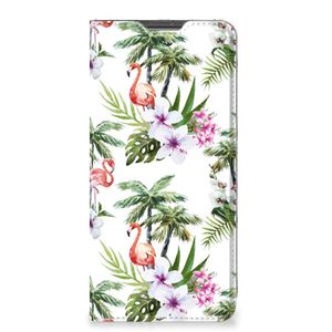 Xiaomi Redmi Note 11 Pro Hoesje maken Flamingo Palms