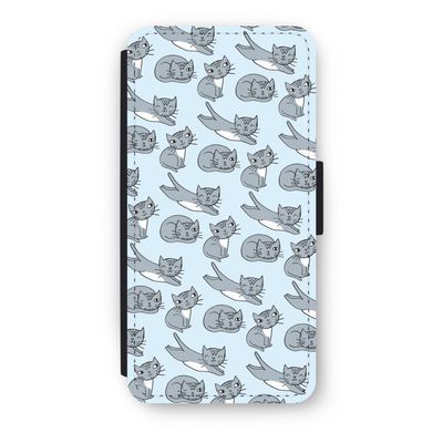 Poezen: iPhone 7 Flip Hoesje
