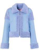 Unreal Fur veste Corfu zippée - Bleu - thumbnail