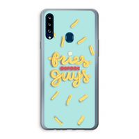 Always fries: Samsung Galaxy A20s Transparant Hoesje Always fries: Samsung Galaxy A20s Transparant Hoesje
