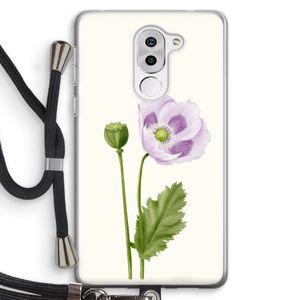 Purple poppy: Honor 6X Transparant Hoesje met koord