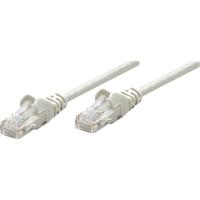 Intellinet 733281 RJ45 Netwerkkabel, patchkabel CAT 6 S/FTP 10.00 m Grijs Vergulde steekcontacten 1 stuk(s)