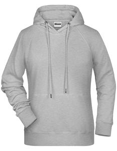 James & Nicholson JN8023 Ladies´ Hoody - /Grey-Heather - 3XL