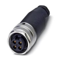 Phoenix Contact 1521342 Sensor/actuator connector, niet geassembleerd 7/8 Aantal polen (sensoren): 4 Bus, recht 1 stuk(s)