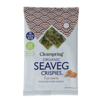 Clearspring Seaveg - Crispies turmeric bio 4 Gram