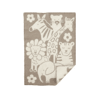 Klippan wiegdeken wol Picnic-Taupe