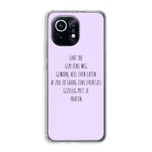 GSM: Xiaomi Mi 11 Transparant Hoesje