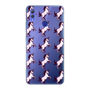 Musketon Unicorn: Honor Note 10 Transparant Hoesje