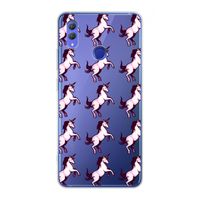 Musketon Unicorn: Honor Note 10 Transparant Hoesje