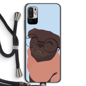 Ludo: Xiaomi Redmi Note 10 5G Transparant Hoesje met koord