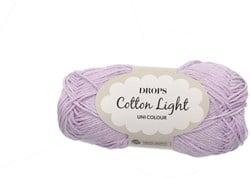 Drops Cotton Light Uni Colour 052 Zoete Orchidee