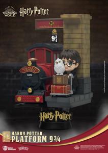 Harry Potter D-Stage PVC Diorama Platform 9 3/4 New Version 15 Cm