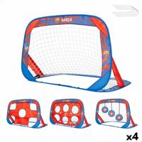 Voetbaldoel F.C. Barcelona 120 x 80 x 80 cm (4 Stuks)